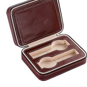 PU Leather <b>Watch</b> Organizer Box Personalized Gift Box Leather <b>Watch</b> <b>Case</b> 2 4 Slots <b>Watch</b> Storage <b>case</b> - Product Image 6