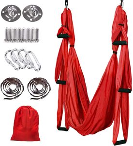 Offre Spéciale Meilleur Qualité <span class=keywords><strong>Yoga</strong></span> Flying Swing <span class=keywords><strong>De</strong></span> <span class=keywords><strong>Yoga</strong></span> Ensemble <span class=keywords><strong>De</strong></span> <span class=keywords><strong>Yoga</strong></span> <span class=keywords><strong>Hamac</strong></span> Sling Inversion Outil Pour Gym Fitness À Domicile - Product Image 2