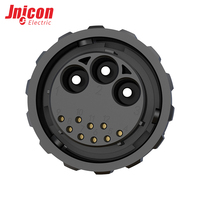 Prise de courant industrielle circulaire M40 aérospatiale mâle/femelle en nylon IP67 étanche à verrouillage automatique 3 broches