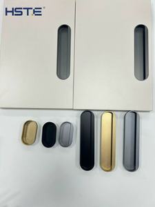 Poignée de tiroir encastrée minimaliste en aluminium pour meubles, armoire, commode, cuisine, vente en gros d'usine - Product Image 5