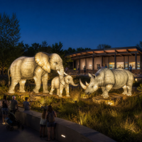 Lampes personnalisées pour la faune sauvage, pour les éclairages des zoos et les projets de parcs de safari