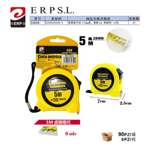 Metro a Nastro Tiger Steel 5M 19mm di Larghezza con Magnete per Uso Industriale - Product Image 3