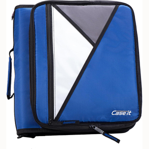 Case-it High Quality Zip Tab Zipper Binder, Storage Bag Large Capacity Bag, <b>Expanding</b> <b>File</b> <b>Folder</b> Tab Zipper Binder - Product Image 6