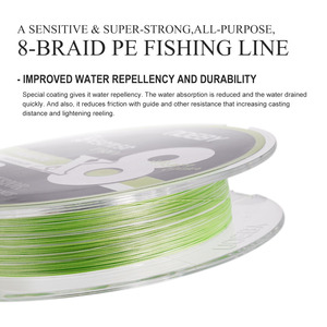 สายเบ็ดตกปลา Noeby X8 แบบถัก PE 14lb-60lb 150ม. สาย PE สำหรับตกปลา สายลีดเดอร์ - Product Image 3