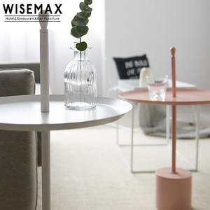 WISEMAX FURNITURE New Design Coffee <strong>Table</strong> Modern Living Room Round <strong>Sofa</strong> <strong>Side</strong> <strong>Table</strong> Metal Creative Tea <strong>Table</strong> for Apartment - Product Image 5