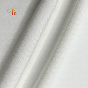 2025 chất lượng tốt phổ biến <span class=keywords><strong>polyester</strong></span> trắng <span class=keywords><strong>georgette</strong></span> tái chế voan vải cho váy cưới - Product Image 6