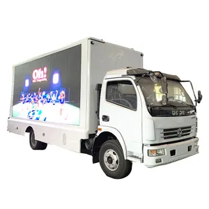 Dongfeng DLK 4x2 Big Led Truck Display Mobile LED Billboard Van Video Scrolling Advertising Trucks