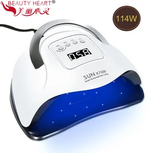 BEAUTY HEART Four Timer Settings Fast Curing Nail Gel Sun X11 Max lLED UV Nail Lamp