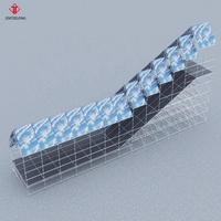 Sistema de Andamios Tubulares de Acero Plateado para Exteriores, Modular, Resistente, Multicapa, Capacidad de Carga de 1000 kg, Rápido
