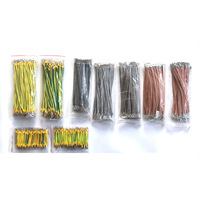 Cable de Conexión a Tierra para Puente Eléctrico, 6 mm², Cobre Revestido de Aluminio, Conexión Flexible para Caja Eléctrica
