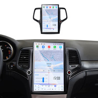 Écran ZWNAV 14,5 pouces pour Jeep Grand Cherokee 2014-2020, Carplay Android 15 Octa-core, autoradio stéréo GPS DSP OEM