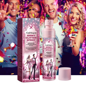EELHOPE Vente en gros Maquillage de qualité cosmétique Cheveux Visage Corps Ongles Vêtements Durable Imperméable Festival Rave Beauty Glitter <span class=keywords><strong>Spray</strong></span> - Product Image 1