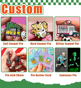 Các Mới Hot gonzo thư ve áo pins bán buôn thanh kiếm nắm tay phim hoạt hình thủ công kim loại Pin huy hiệu biểu tượng tùy chỉnh trống phim hoạt hình men Pin - Product Image 6