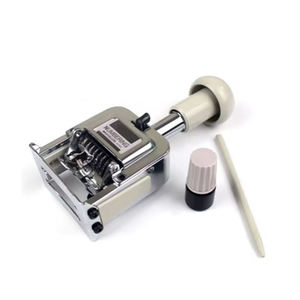 Máquina Automática <span class=keywords><strong>de</strong></span> Numeración Industrial para Piezas Textiles, Sello Reutilizable <span class=keywords><strong>de</strong></span> 6-8 Dígitos para Línea <span class=keywords><strong>de</strong></span> Teñido y Acabado - Product Image 1