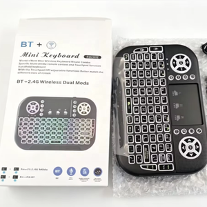2026ทัชแพด A8ขนาดเล็ก2.4G BT สำหรับโฮมเธียเตอร์พีซีเมาส์ไร้สายคีย์บอร์ด I8 A8 - Product Image 1
