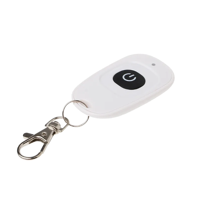 Single-Button RF 433MHz Wireless Remote Control for Home Alarms Garage Doors LED Display Waterproof AC Remote EV1527