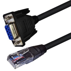 Rj45 To Rs232 Db9 Console Cable For Router <b>Switch</b> Debugging <b>Adapter</b> - Product Image 2