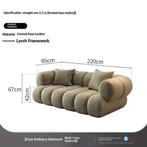 أريكة فاخرة قابلة للتحويل بتصميم عصري محمول لغرفة المعيشة وغرفة النوم والفنادق، طقم أريكة ركنية بسيطة للمنزل - Product Image 5