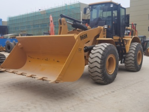 Pala cargadora de ruedas original usada en Japón Cat 966H de segunda mano, cargadora frontal usada Caterpillar 966 - Product Image 2