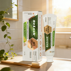 Dentifricio Naturale Biologico al Veleno d'Api e Zeolite Keleek per Pulizia dei Denti, Sbiancante e Rimuovi-Macchie, 100 Minuti di Alito Fresco, Uso Domestico - Product Image 6