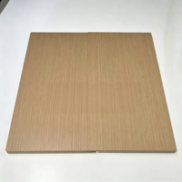Panneaux muraux en PVC imitation bois de bambou-charbon, modernes, imperméables, décoratifs, à faire soi-même, pour usage domestique et commercial, vente en gros d'usine
