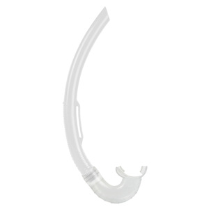 Tubo de Respiración Clásico de PVC para Snorkel SN51 para Adultos, Color Azul Claro, Equipo de Natación Resistente - Product Image 4
