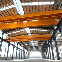 Pont roulant à double poutre certifié CE ISO avec palan électrique à câble pour levage lourd en atelier