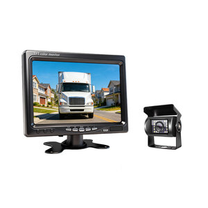 7 Inch 1024*600 Pixels <b>Car</b> Monitor With Night Vision Waterproof <b>Reverse</b> Backup <b>Camera</b>, Aid <b>for</b> Truck Minibus Van LED Night - Product Image 1