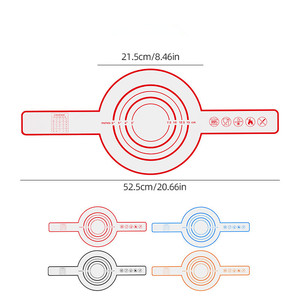 En gros, Tapis de cuisson en silicone pour four, réutilisable, avec longues poignées, antiadhésif, pour la cuisson et le transfert de pâte - Product Image 2