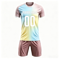 Maglie da calcio da uomo 2026 leggere 100% poliestere con stampa a trasferimento termico traspiranti a manica lunga per squadre di calcio competitive all'ingrosso