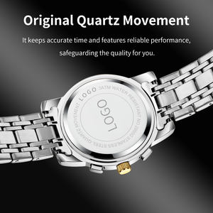 Montre-bracelet en quartz OEM 2900, montre créative en acier pour hommes, mode, étanche, bracelet, montre masculine, Relogio Feminino, montre pour hommes - Product Image 5