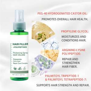 Relleno Capilar Natural Nutritivo para el Cuero Cabelludo, Engrosador del Cabello, Anticaída, Sin Silicona, 120 ml, Apto para Cabello Fino - Product Image 3