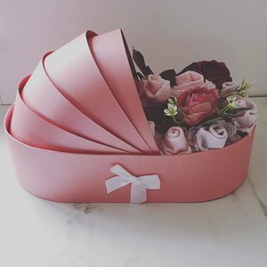 Set personalizzato geschenk baby shower decorazione memoria ricordo culla culla scatola per <span class=keywords><strong>neonato</strong></span> - Product Image 1