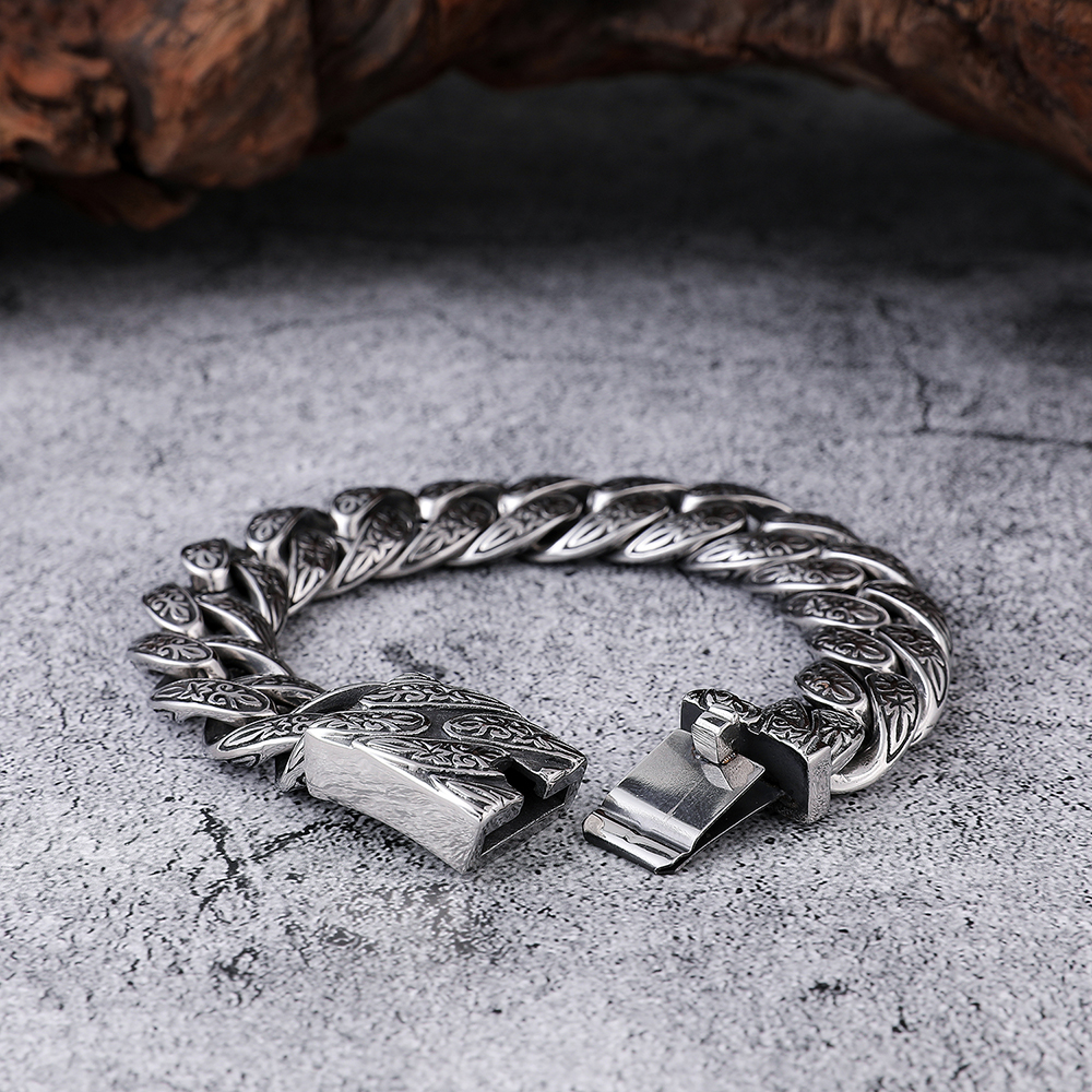 Bracelet Fantaisie Vintage – Métal Argenté – Bijou Rétro Occasion