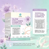Collagène marin en poudre ODM OEM avec glutathion, vitamine C, peptides de collagène, acide hyaluronique et niacinamide – Complément anti-âge pour la beauté