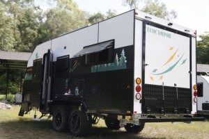 Ecocampor - Remolque de Aluminio Todoterreno para Transporte de Vehículos, Caravana de Lujo, Autocaravana con Aire Acondicionado para Viajes al Aire Libre - Product Image 4