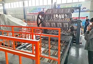 Paper Box Making Machine 8000~12000pcs/h Double-rotary Eggs Tray Box Making Machine Automatic Paper Carton Egg Tray Production Line Egg Tray Machinery