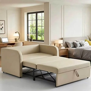 Hotel Apartment <b>Folding</b> Sofa <b>Bed</b> Integrated Multi functional Living Room Small Unit New Single Nap Sofa <b>Bed</b> - Product Image 2