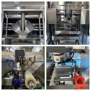 Độ Chính Xác Cao 1Kg Đậu Phộng Nước Sốt Cà Chua Dán Gói Túi Làm Đầy Và Máy Đóng Gói Sầu Một Ngày Đường Dán Máy Đóng Gói - Product Image 4