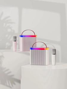 Mini Altoparlante <span class=keywords><strong>Bluetooth</strong></span> per Karaoke Wireless con Lunga Autonomia, Luci LED, Sistema Hi-Fi, Portatile per Esterni - Product Image 5