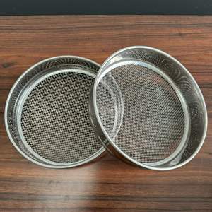 מסננת מעבדה מפלדת אל-חלד, מסננת רוטטת, מכשיר סינון קרקע - Product Image 2