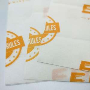 Papel Especial para Envolver Hamburguesas, Pan y Pasteles, Impreso Personalizado, con Revestimiento de Cera de Grado Alimenticio, Resistente a la Grasa - Product Image 4