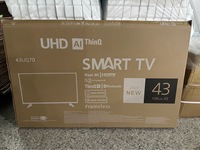 Televisor LED Inteligente Android para Hotel de 65-100 Pulgadas UHD 1080p con Relación de Aspecto 16:9, Pantalla Rígida DSTN-LCD, WiFi Integrado y 120Hz en Color Negro