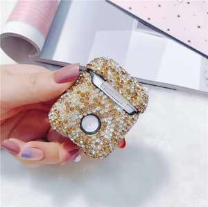 Fundas protectoras <span class=keywords><strong>de</strong></span> lujo con diamantes para <span class=keywords><strong>Airpods</strong></span> 1 <span class=keywords><strong>2</strong></span> 3 4 <span class=keywords><strong>Pro</strong></span> <span class=keywords><strong>2</strong></span> 3, carcasa para auriculares, funda para auriculares inalámbricos - Product Image 3