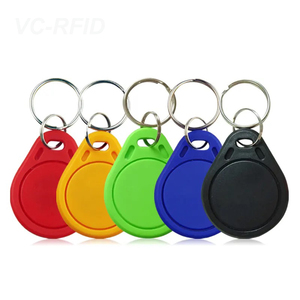 V-thẻ #3 tùy chỉnh ABS RFID Keychain cửa nhập kiểm soát truy cập IC Key tag chuỗi 13.56MHz trống RFID Key Fob - Product Image 4