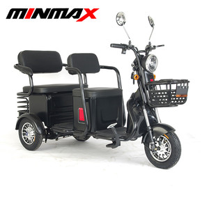Vélo électrique à trois roues de 24 pouces, vélo cargo, vélo électrique pour <span class=keywords><strong>personnes</strong></span> âgées, handicapés et enfants, vélo électrique, vélo électrique - Product Image 4