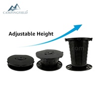 Toilette pliable portable en plastique ABS imperméable pour les voyages en plein air, le camping, la pêche, la randonnée, l'escalade