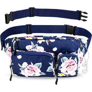 Échantillon gratuit Sac banane tactique multifonctionnel en nylon camouflage 500D antivol au prix d'usine - Product Image 2