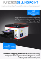 Mesin Cetak Tekstil Digital A3, Mesin Cetak Kaos, Printer 3D Kaos