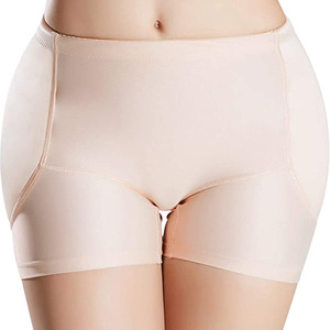 Pantaloni europei e americani di grandi dimensioni modellatura del corpo fisso spugna anca rimpolpante Fade sedere biancheria intima - Product Image 3